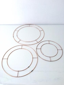 Wire Wreath Rings