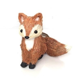 Autumn Fox Decoration 15cm