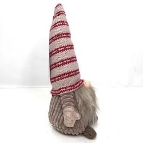 Striped Hat Fabric Gonk 21cm