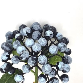 Blue Black Berry Stem 30cm