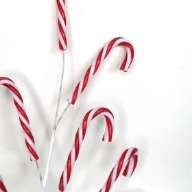 Candy Cane Spray 62cm