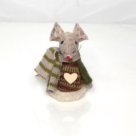 Heart Jumper Mouse 8cm