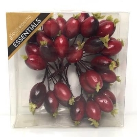 Red Rosehip Pick x 36