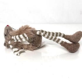 Brown Dangly Legs Mouse 17cm