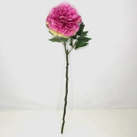 Bright Pink Peony 61cm