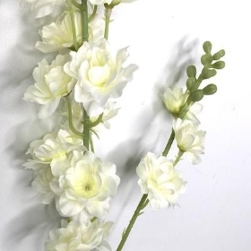 Ivory Delphinium 87cm