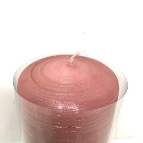 Antique Pink Rustikana Candle 10cm