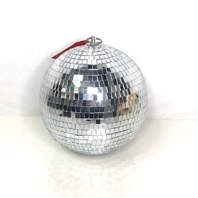 Silver Disco Ball 20cm