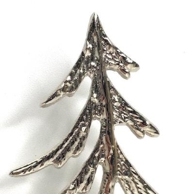 Metal Christmas Tree Decoration 18cm