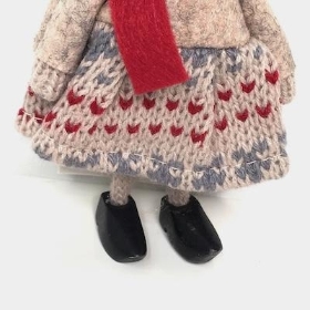 Dress Mouse In Clogs 11cm