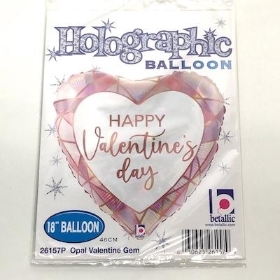 Opal Happy Valentines Day Foil Balloon