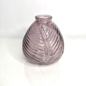 Amethyst Leaf Vase 13cm