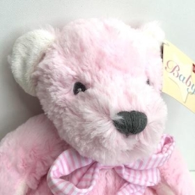 Pink Fluffy Teddy Bear 20cm