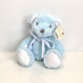 Blue Fluffy Teddy Bear 20cm