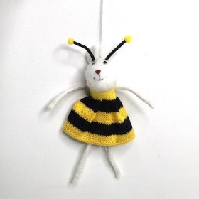 Bumble Bee Hanging Mouse 15cm