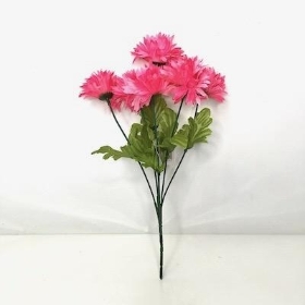 Pink Chrysanthemum Bush 32cm