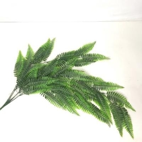 Green Frosted Trailing Fern 80cm