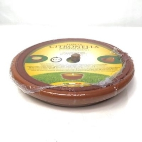 Citronella Candle in Terracotta Dish