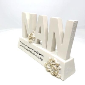 Nan Gold Roses Memorial 11.5cm