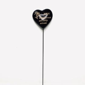 Nan Black Heart Stick 34cm