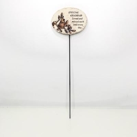 Grandad Bird Stick 33cm