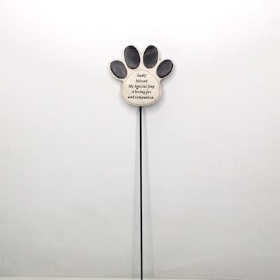 Special Dog Memorial Paw Pick 33cm