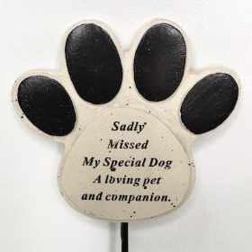 Special Dog Memorial Paw Pick 33cm