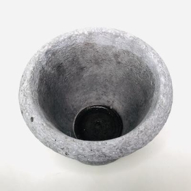 Grey Stone Urn Planter 12cm