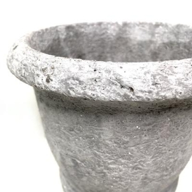 Grey Stone Urn Planter 12cm