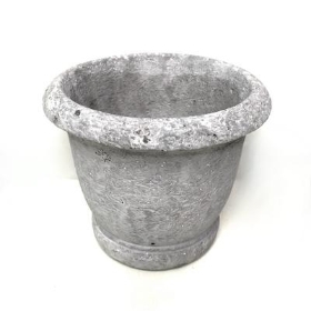 Grey Stone Urn Planter 12cm