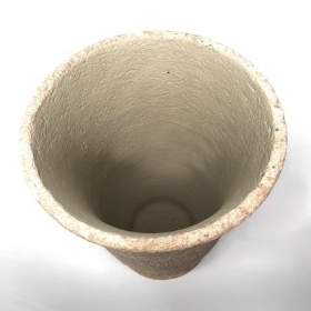 Cream Natural Stone Urn Planter 23cm