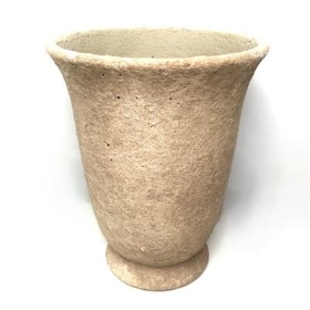 Cream Natural Stone Urn Planter 23cm