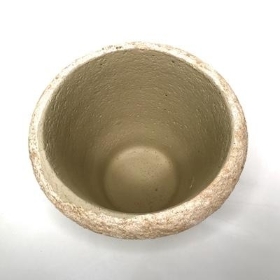 Cream Stone Urn Planter 14cm