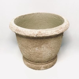 Cream Stone Urn Planter 14cm