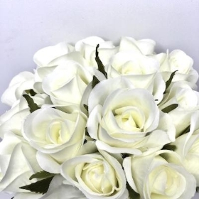 Ivory Rosebud Bundle 30cm