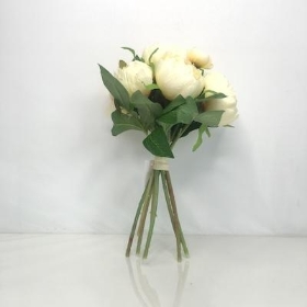 Soft Lemon Peony Bundle 32cm