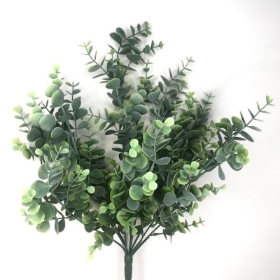 Pale Green Eucalyptus Bush 48cm