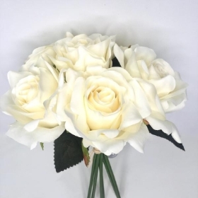 Cream Rose Bundle 30cm