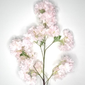 Pale Pink Fluffy Blossom 100cm