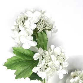 White Hydrangea Spray 96cm