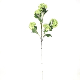 Green Hydrangea Spray 96cm