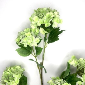 Green Hydrangea Spray 96cm