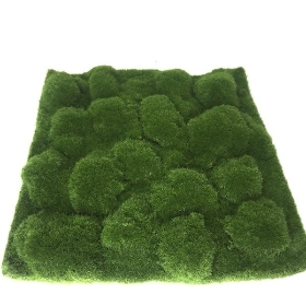 Artificial Green Moss Tile 30cm