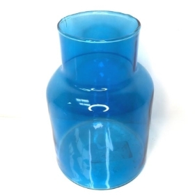 Blue Pablo Vase 20cm