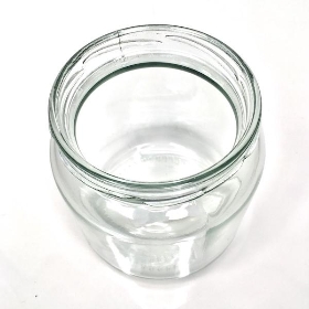 Clear Glass Jam Jar 500ml