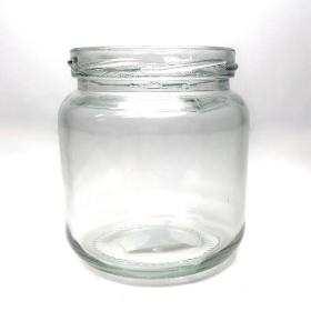 Clear Glass Jam Jar 500ml