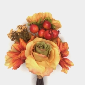 Autumn Peony & Rose Bundle 30cm