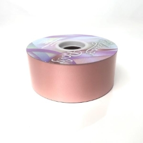 Peach Poly Ribbon 50mm x 91m