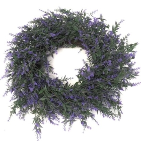 Lavender Wreath 43cm
