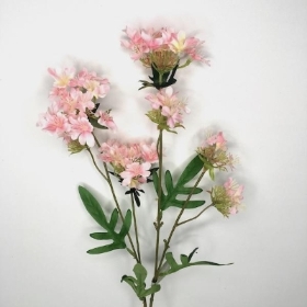 Pink Wild Flower Spray 58cm